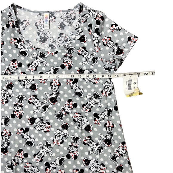 NWT S MINNIE MOUSE T-Shirt, LuLaRoe Classic - Picture 6 of 7